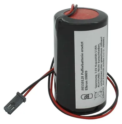Produktbild von Pufferbatterie LiSoCl2 3,6V 13Ah ersetzt Elkron 80009