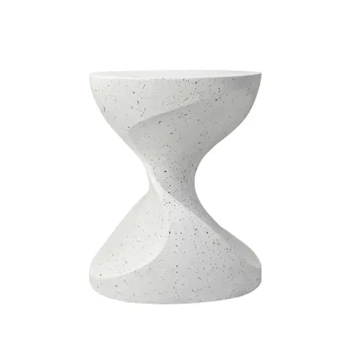 Produktbild von WISFOR stylischer Beistelltisch, Sofaende, Nachttisch, Wohnzimmer Sofatisch Kaffeetisch, 37.5x50cm