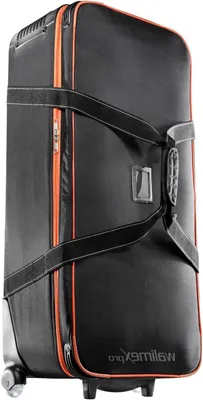 Productafbeelding van Studiotas Trolley - Accessoirekoffer Fototas - Apparatuur Vervoeren - Individueel Instelbaar - 89 x 39 x 25 cm - Zwart