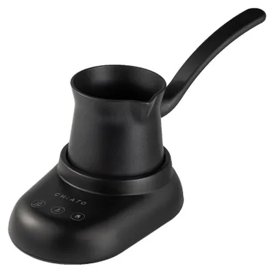 Produktbild von CHiATO potPLAY 3-in-1 Elektrische Türkische Kaffeekanne - Schwarz