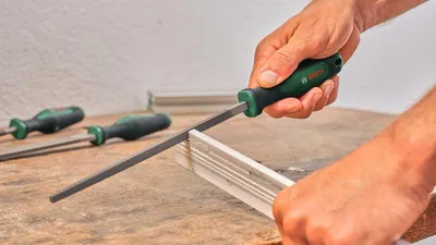 Produktbild von Handwerkzeuge Metall-Quadratfeile 200 mm / 8"