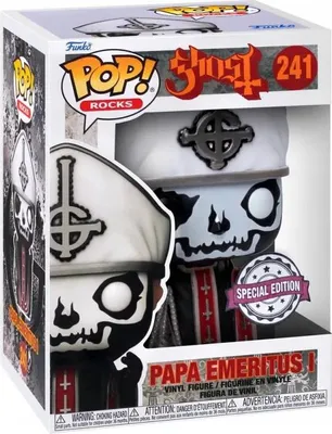 Obrázek produktu pro Funko Pop! Rocks: Music Ghost - Papa Emeritus I #241 (Exclusive)