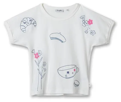 Produktbild von Sanetta Pure Mädchen T-Shirt Off-White 110