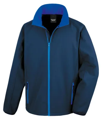 Produktbild von Result Core - Softshelljacke Zum Bedrucken für Herren FK1248 (4XL) (Marineblau)