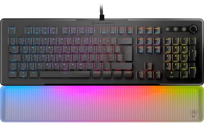 Zdjęcie produktu dla Turtle Beach Vulcan II Max, Przewodowa, USB, Opto-mechaniczny przełącznik kluczykowy, QWERTZ, RGB LED, Czarny