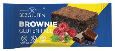 Productafbeelding van Bezgluten Brownie Glutenvrij (50 gr)
