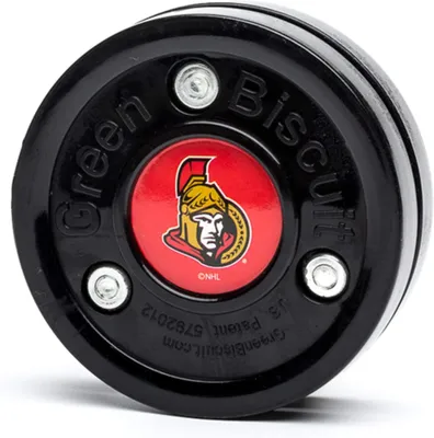 Image de Puck Green Biscuit NHL, Sénateurs d'Ottawa