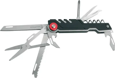 Produktbild von Schwarzwolf outdoor PELAT Multitool, Multifunktionswerkzeug mit 9 Werkzeugen
