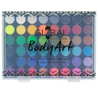 Produktbild von Global All You Need Grande Schminkpalette 48 Farben