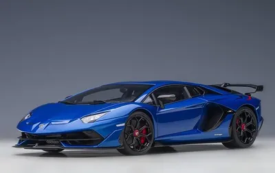 Produktbild von AUTOart 79174 -1/18 Lamborghini Aventador SVJ (Blu Nethuns) - Neu