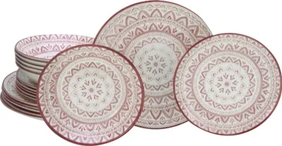 Produktbild von CreaTable, 17177, Mexico Pink, Tellerset 18-tlg, Steingut