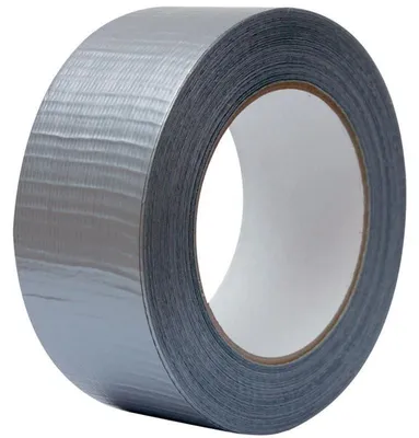 Zdjęcie produktu dla Taśma samoprzylepna tekstylna - srebrna DUCT, 25 mm x 10 m