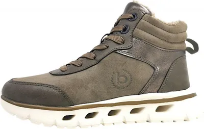 Image de Bugatti Woman - Chaussures pour femmes Nesaja - Bottines à lacets - Gris - Style décontracté