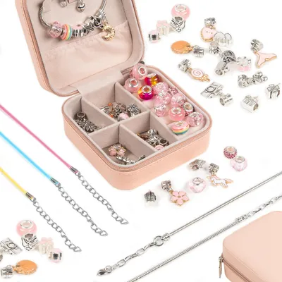 Produktbild von Lebula Kreativ-Set zum Basteln von Armbändern in einer dekorativen Verpackung