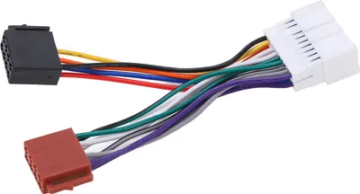 Obrázok produktu pre Rádiový káblový zväzok, káblový zväzok pre autorádio, káblový zväzok ISO, konektor adaptéra pre autorádio, zástrčka kábla pre autorádio, zástrčka kábla pre inštaláciu rádia