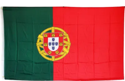 Produktbild von Große Fahne Flagge Portugal 90*150cm Hissfahne Hissflagge mit Ösen für Fahnenmast EM WM