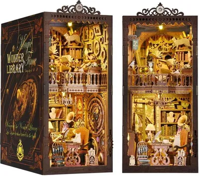 Produktbild von Book Nook Miniaturhaus - Tempel des Wissens