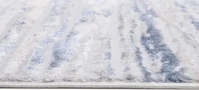Obrázek produktu pro Tapiso Koberec SKY Modern Cream Grey Blue Obývací pokoj OEKO-TEX 80 x 150 cm