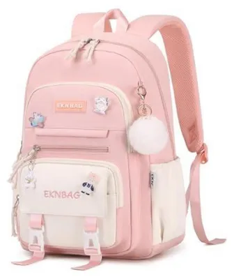 Produktbild von Schulrucksack Mädchen Rosa 3.-7. Klasse Oxford 32x15x45cm