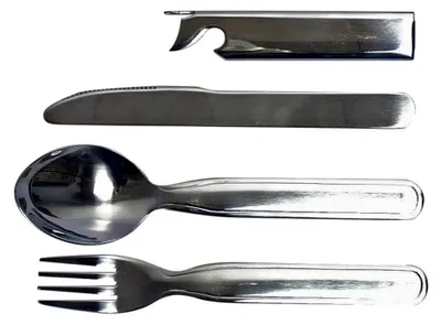 Produktbild von Biwak Army' Besteck Besteckset, Silber, One Size