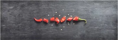 Produktbild von Küchenbodenmatte Waschbar Pfeffer 45x150 cm