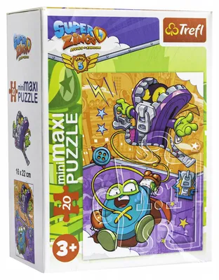Produktbild von Trefl Minimaxi Puzzle 20 Teile SuperZings