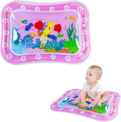 Produktbild von Famanu Wasser-Kissen für Bauchmuskelübungen - 66x50cm - rosa