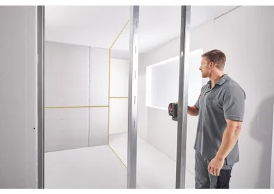 Produktbild von Flex Kreuzlinien Laser mit Empfängermodus selbstnivellierend