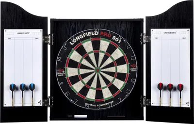 Image de Jeu De Flechettes Longfield, Armoire Et 2 Jeux De Flechettes