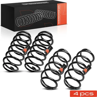 Imagen del producto de Resorte de suspensión delantero y trasero, compatible con VW Passat 362, modelos 1.6L y 2.0L. (Cantidad: 4 unidades)