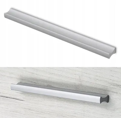 Produktbild von MAVö NEGI Möbelgriff Aluminium matt 192mm silberfarben