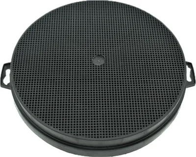 Produktbild von AllSpares Aktivkohlefilter für Dunstabzugshauben geeignet für Whirlpool Bauknecht CHF210/1 / FAC53, Bosch Siemens 00353121/353121, Bomann KF560 und Baumatic S1 / Typ 210 (Ø210mm)