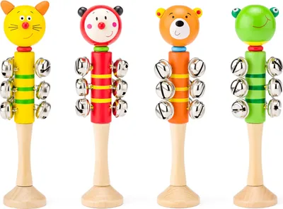 Produktbild von Woody Woody Glockenstabtiere 4 sort. 91716
