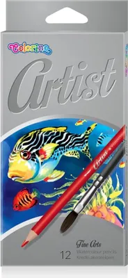 Immagine prodotto di Matite acquerellabili ARTIST 12 colori Colorino