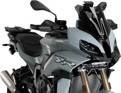 Immagine prodotto di Cupolino PUIG sport fumè scuro 378x335mm omologato ABE per Bmw