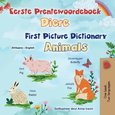 Produktbild von First Picture Dictionary - Animals (Afrikaans English Bilingual Children's Book)
