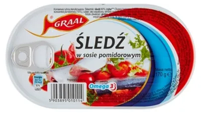 Image de Hareng à la sauce tomate Graal 170 g