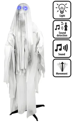 Produktbild von Animiertes Gruselgespenst Halloween Deko – 170 cm