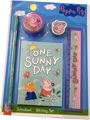 Produktbild von Hasbro Peppa Pig Schreibset, 5-teilig 31884
