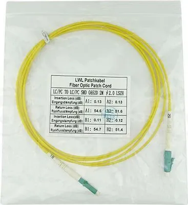 Zdjęcie produktu dla BlueOptics SFP2121BU20MM Kabel światłowodowy 20 m LC G.657.A1 Żółty (SFP2121BU20MM)