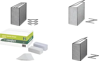 Produktbild von satino by wepa Handtuchpapier Comfo rt, 250 x 230 mm (6420653)