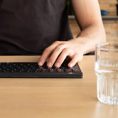 Produktbild von R-Go Ergonomische Tastatur Compact break - Tastatur