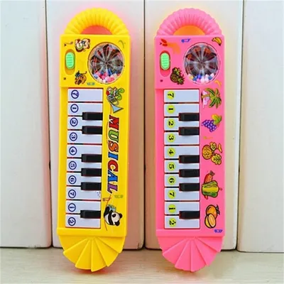 Obrázek produktu pro Hudební piano pro děti, vývojová hračka, hračka pro rané učení, skvělý dárek pro děti