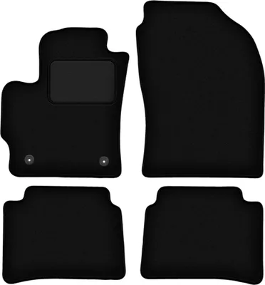 Produktbild von Schwarze Veloursmatten für: Toyota Corolla XII / E17 Fließheck, Limousine, Kombi (2018-)