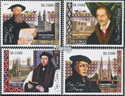 Produktbild von Briefmarken Sao Tome e Principe 2017 Mi 7503-7506 (kompl. Ausgabe) postfrisch Reformation