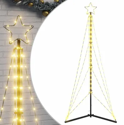 Zdjęcie produktu dla vidaXL Choinka LED 363 diody LED ciepły biały 182 cm