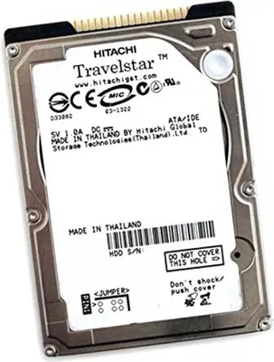 Productafbeelding van Harde schijf, HDD, 2,5 inch, 120GB, IDE/PATA, voor laptop/notebook, merk Hitachi