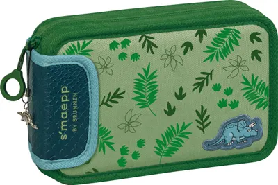 Produktbild von Federmäppchen 2 Klappen Dino