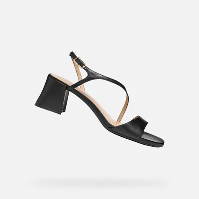 Produktbild von Geox Schwarze Damensandalen New Eraklia 50 T01 37,5