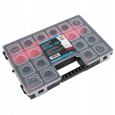 Obrázek produktu pro Kleinteile-Organisator Koffer 28 x 18 cm 14 Fächer